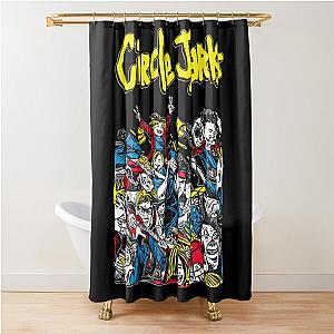  circle jerks Shower Curtain