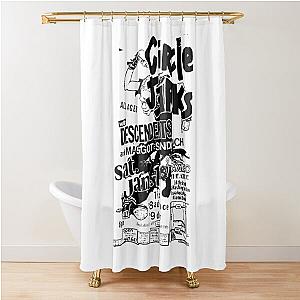 Circle Jerks Shower Curtain