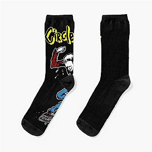 Boys Girls Team Circle Jerks First Day Tour Design Socks