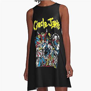 Circle Jerks  A-Line Dress