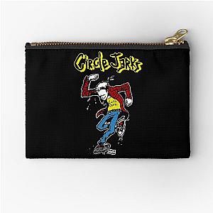 Circle Jerks Zipper Pouch