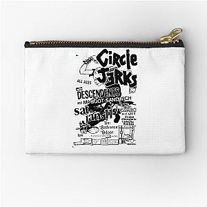 Circle Jerks Zipper Pouch