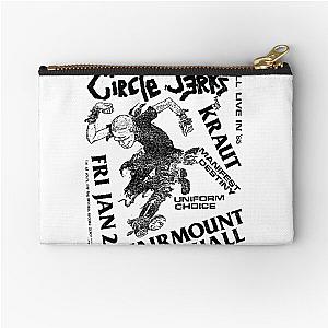 Vintage Circle Jerks Flyer Zipper Pouch