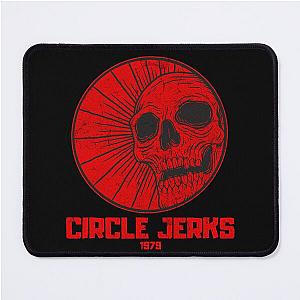 red skull circle jerks vintage vibes Mouse Pad