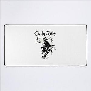 Vintage Circle Jerks band Poster Desk Mat