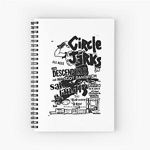 Circle Jerks  Spiral Notebook