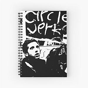 Circle Jerks Band Photo Spiral Notebook