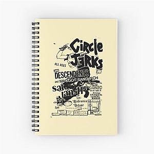 Circle Jerks  Spiral Notebook