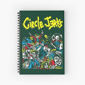 Circle Jerks  Spiral Notebook