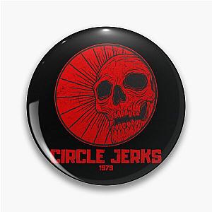 red skull circle jerks vintage vibes Pin