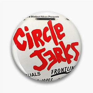 Hard-core Punk Show Flier - Circle Jerks - El Dorado Saloon 1980s Pin