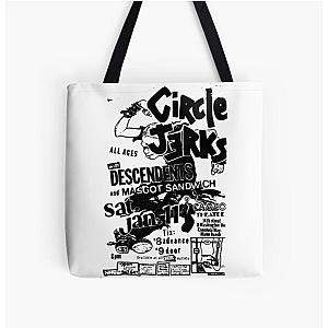 Circle Jerks  All Over Print Tote Bag