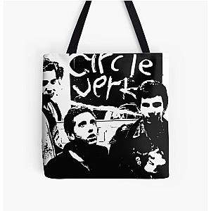 Circle Jerks Band Photo All Over Print Tote Bag