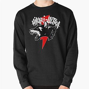 Zillakami x sosmula Hikari Ultra Logo City Morgue red Bolt   Pullover Sweatshirt RB3107