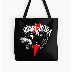 Zillakami x sosmula Hikari Ultra Logo City Morgue red Bolt   All Over Print Tote Bag RB3107