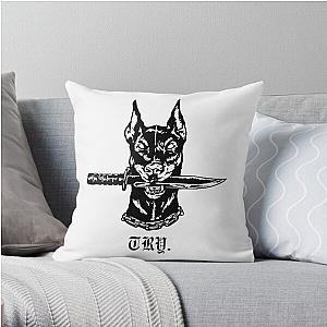 City Morgue Throw Pillow RB3107