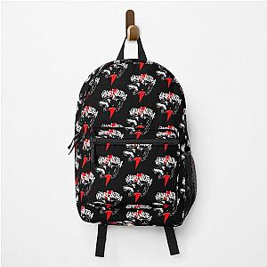 Zillakami x sosmula Hikari Ultra Logo City Morgue red Bolt   Backpack RB3107