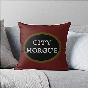 City Morgue Throw Pillow RB3107