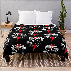 Zillakami x sosmula Hikari Ultra Logo City Morgue red Bolt   Throw Blanket RB3107