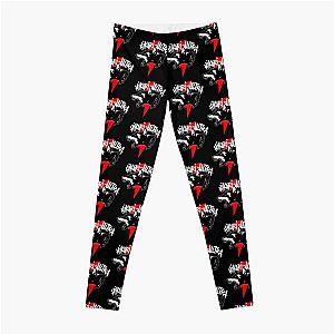 Zillakami x sosmula Hikari Ultra Logo City Morgue red Bolt   Leggings RB3107