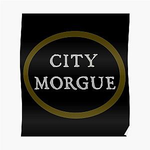 City Morgue Sticker Poster RB3107