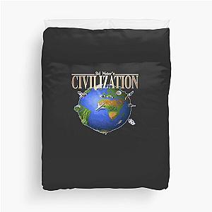 Civilization Sid Meier Duvet Cover