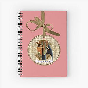 Spiral Notebook featuring Queen Cleopatra VII