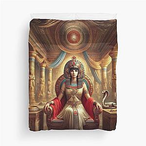 Cleopatra VII - The Last Pharaoh of Egypt Duvet Cover