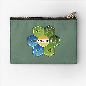 Civilization 6 Terrain Yields Zipper Pouch