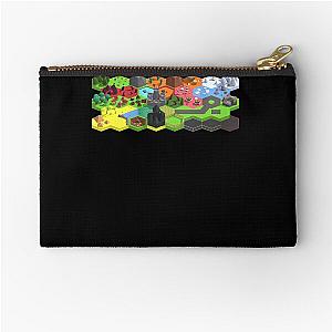 Civilization Pixel Art Zipper Pouch