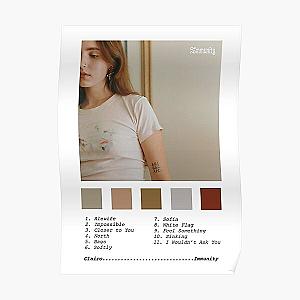 clairo immunity poster Poster RB1710