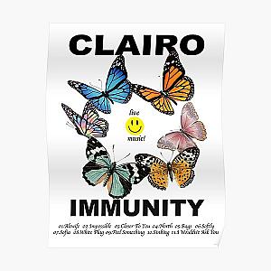 Clairo Immunity with Tracklist Poster RB1710