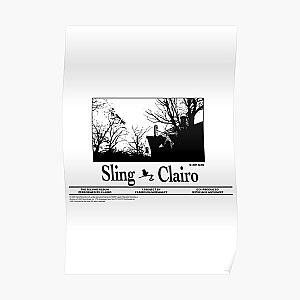 clairo merch sling clairo studio Poster RB1710