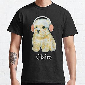 Clairo dog hoodie - Clairo dog with headphones puppy Classic T-Shirt RB1710