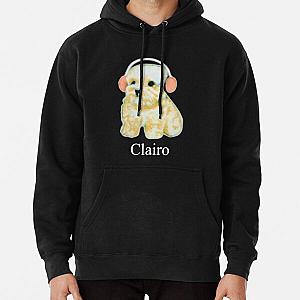 Clairo dog hoodie - Clairo dog with headphones puppy Pullover Hoodie RB1710