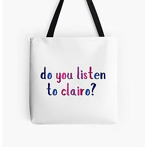 Do you listen to Clairo? All Over Print Tote Bag RB1710