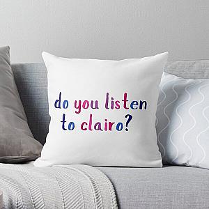 Do you listen to Clairo? Throw Pillow RB1710