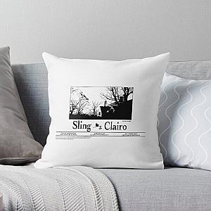 clairo merch sling clairo studio Throw Pillow RB1710