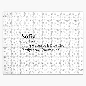 Clairo Aesthetic Quote Lyrics Sofia Jigsaw Puzzle RB1710