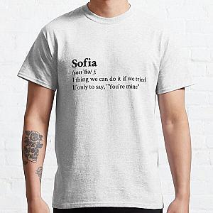 Clairo Aesthetic Quote Lyrics Sofia Classic T-Shirt RB1710