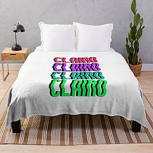 clairo name set Throw Blanket RB1710