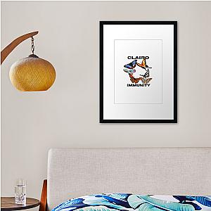 Clairo Immunity Framed print Premium Merch Store