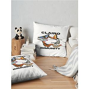 Clairo Immunity Throw Pillow Premium Merch Store