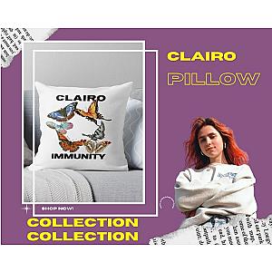 Clairo Throw Pillow