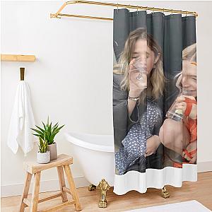 Clairo And Hunter Schafer Shower Curtain Premium Merch Store