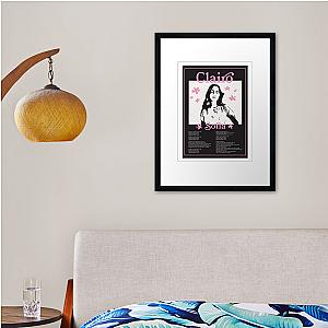 Clairo Sofia Lyrics Framed print Premium Merch Store