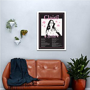 Clairo Sofia Lyrics Canvas Print Premium Merch Store