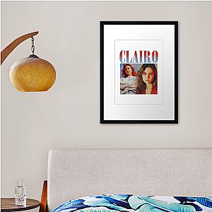 Clairo Vintage Framed print Premium Merch Store