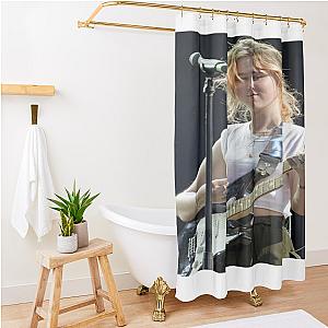 Clairo Guitar  Shower Curtain Premium Merch Store