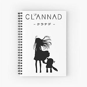 CLANNAD - Girl & Robot Spiral Notebook